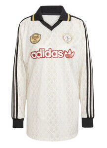 adidas Originals Retro Sports Cricket-Inspired Long Sleeve Jersey